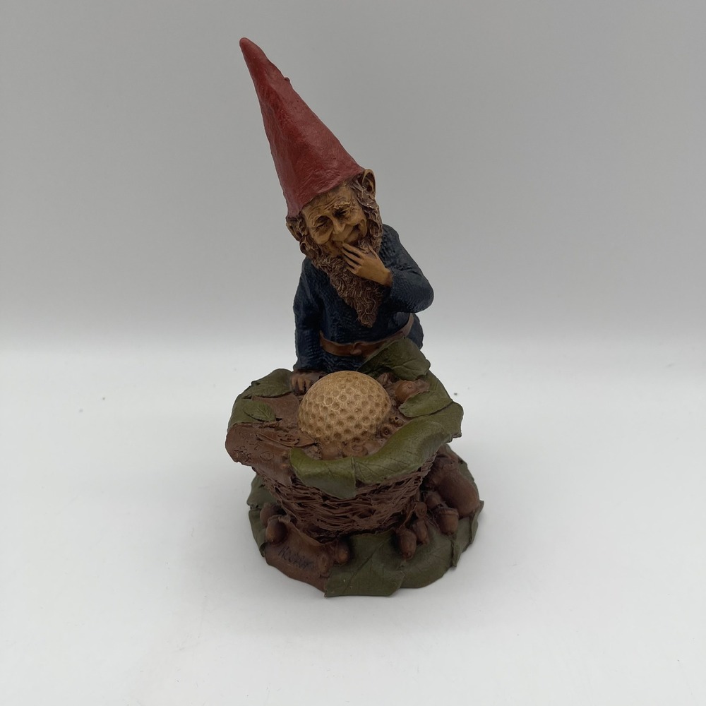 Tom Clark Hogan Golf Gnome Figurine Cairn Studio 1984 COA Box Edition 66